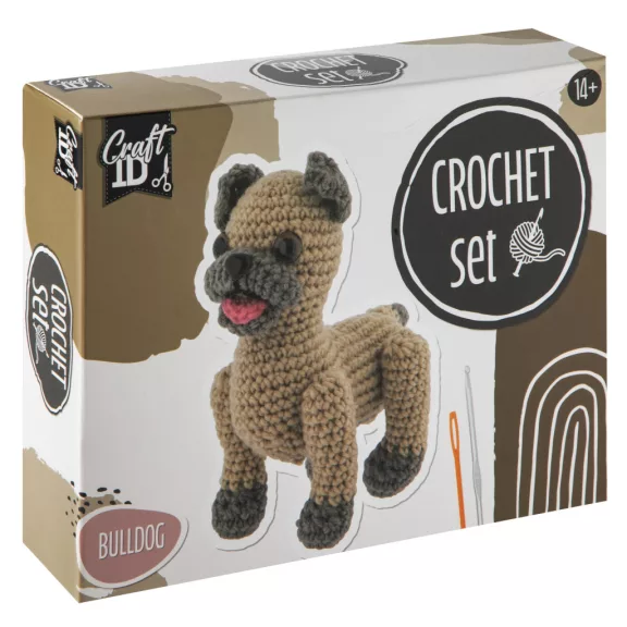 Bulldog Craft kreatív horgoló szett Bulldog Craft kreatív horgoló szett