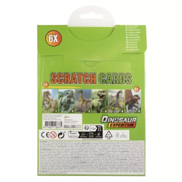 Dinoszaurusz Expedition scratch képkarcoló készlet