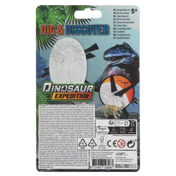 Mini dinoszaurusz Expedition Egg felfedező szett