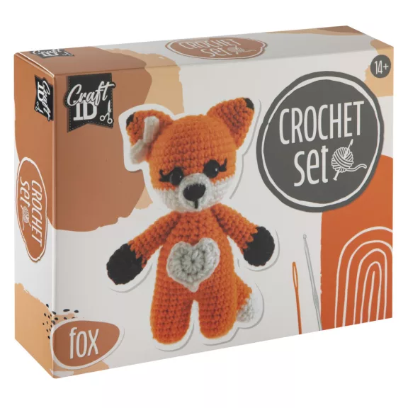 Róka Craft kreatív horgoló szett Róka Craft kreatív horgoló szett