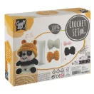 Panda kölyök Craft kreatív horgoló szett Panda kölyök Craft kreatív horgoló szett