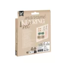 Makramé Craft kulcstartó készítő kreatív szett 2 db-os Makramé Craft kulcstartó készítő kreatív szett 2 db-os