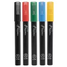 Színes Nassau akril filctoll szett 5 db-os Színes Nassau akril filctoll szett 5 db-os