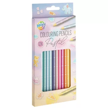 Színes ceruza Pastel szett 12 db-os