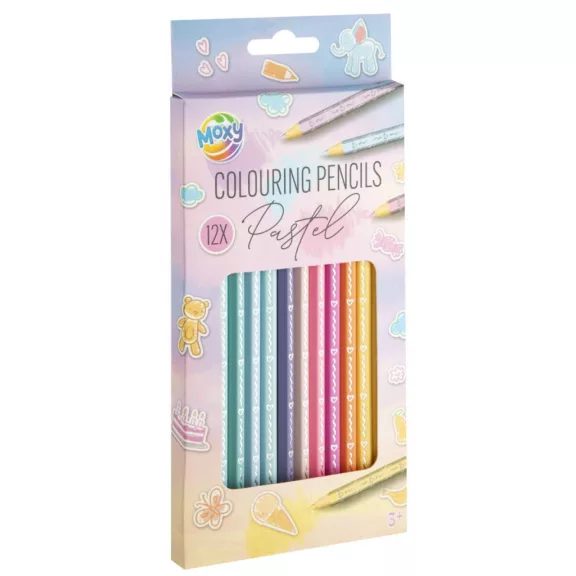 Színes ceruza Pastel szett 12 db-os Színes ceruza Pastel szett 12 db-os