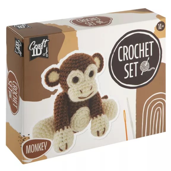 Majom Craft kreatív horgoló szett Majom Craft kreatív horgoló szett