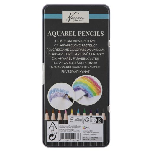 Akvarel Nassau színes ceruza 10 db-os