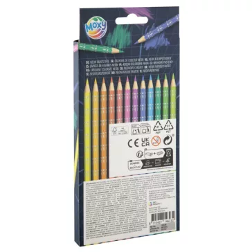 Színes ceruza Neon szett 12 db-os