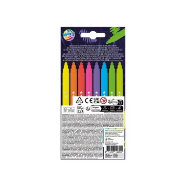 Színes Neon filctoll szett 8 db-os