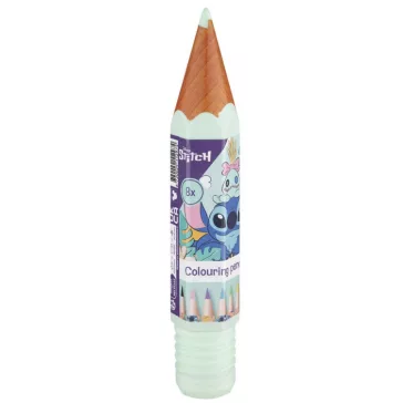   Disney Lilo és Stitch, A csillagkutya Cute színes ceruza szett 8 db-os