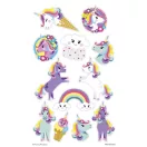 Unikornis Rainbow tetkó 12 db-os