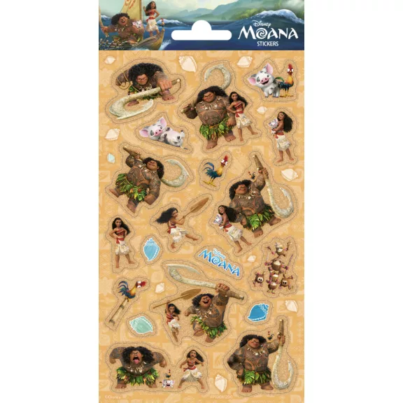 Disney Vaiana Ready csillámos matrica Disney Vaiana Ready csillámos matrica