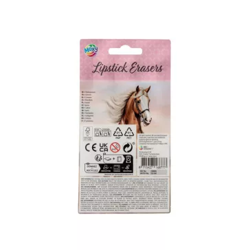 Lovas Heart rúzs alakú radír szett 3 db-os