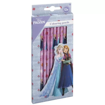 Disney Jégvarázs Sisters színes ceruza szett 12 db-os