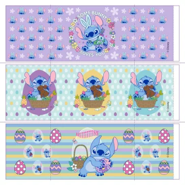   Disney Lilo és Stitch, A csillagkutya Some Bunny tojásmatrica szett tartóval