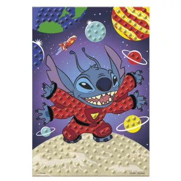   Disney Lilo és Stitch, A csillagkutya Space gyöngyös kreatív szett A5