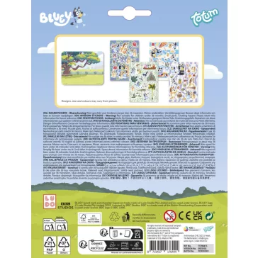Bluey Summer ablakmatrica szett