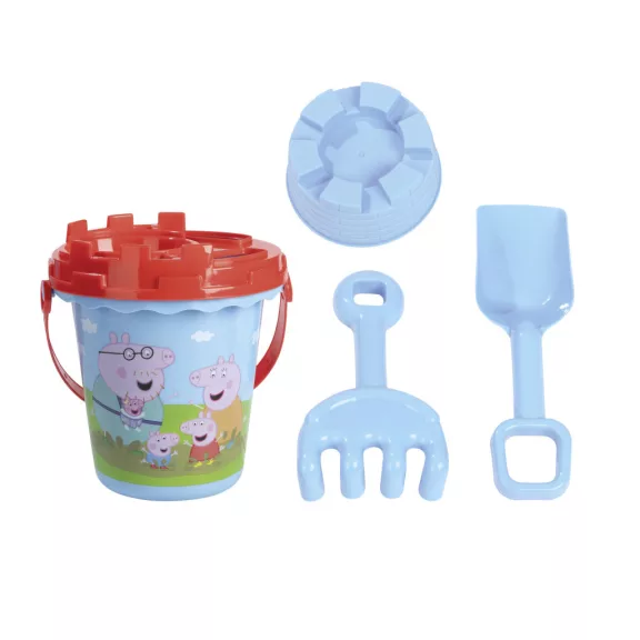 Peppa malac Family homokozó szett 5 db-os Peppa malac Family homokozó szett 5 db-os