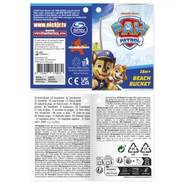 Mancs Őrjárat Blue homokozó szett 5 db-os