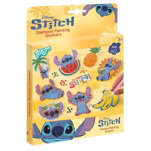 Disney Lilo és Stitch, A csillagkutya Aloha gyémántszemes matrica 9 db-os Disney Lilo és Stitch, A csillagkutya Aloha gyémántszemes matrica 9 db-os