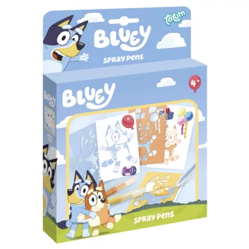 Bluey Happy kreatív szett spray tollal