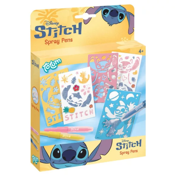 Disney Lilo és Stitch, A csillagkutya Aloha kreatív szett spray tollal Disney Lilo és Stitch, A csillagkutya Aloha kreatív szett spray tollal