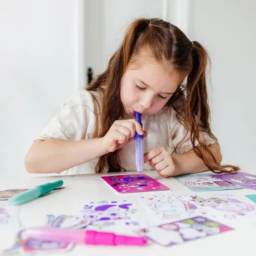 Gabi babaháza Buddies kreatív szett spray tollal