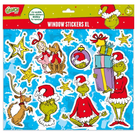 A Grincs Dr Seuss ablakmatrica szett XL A Grincs Dr Seuss ablakmatrica szett XL