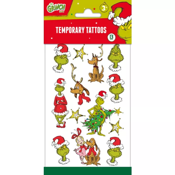 A Grincs Dr Seuss tetkó 13 db-os A Grincs Dr Seuss tetkó 13 db-os