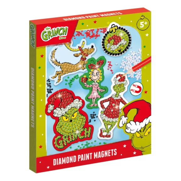 A Grincs Dr Seuss gyémántszemes mágneses szett A Grincs Dr Seuss gyémántszemes mágneses szett