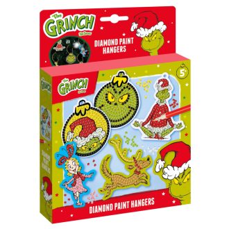 A Grincs Dr Seuss gyémántszemes szett akasztóval