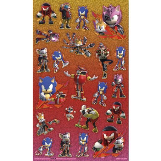 Sonic a sündisznó Prime Super matrica szett játékkal