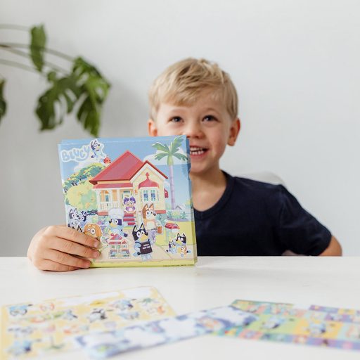 Bluey Home matrica szett