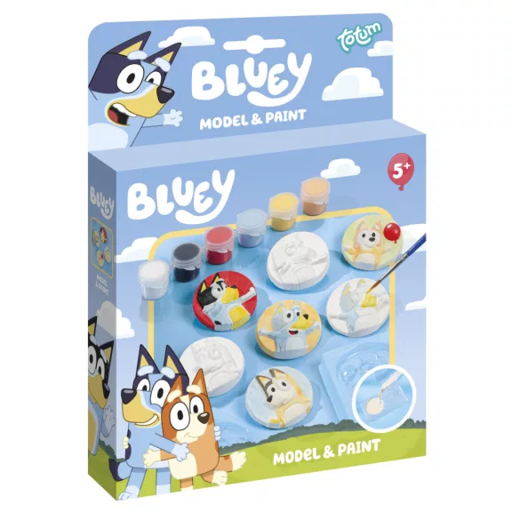Bluey Happy gipszkiöntő készlet Bluey Happy gipszkiöntő készlet
