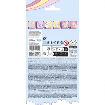 Unikornis Pastel tetkó 12 db-os