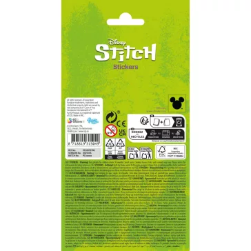   Disney Lilo és Stitch, A csillagkutya Extrovert csillámos matrica szett