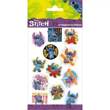   Disney Lilo és Stitch, A csillagkutya Extrovert tetkó 12 db-os