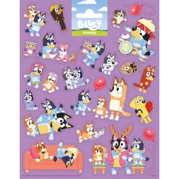 Bluey Play matrica szett