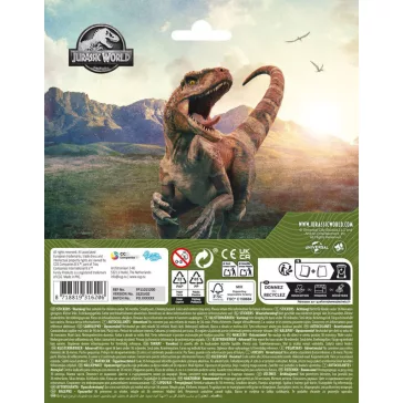 Jurassic World Attack matrica