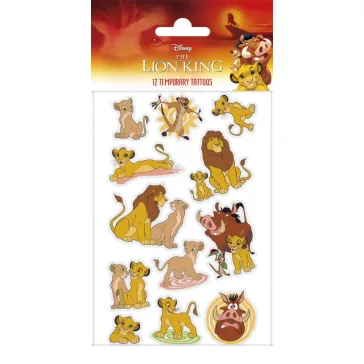 Disney Az Oroszlánkirály Fun tetkó 12 db-os
