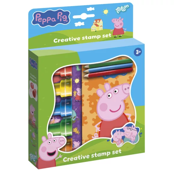 Peppa malac Happiness nyomdás kreatív szett Peppa malac Happiness nyomdás kreatív szett