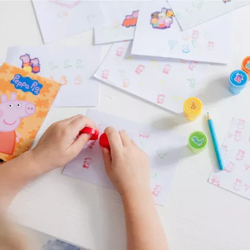 Peppa malac Happiness nyomdás kreatív szett