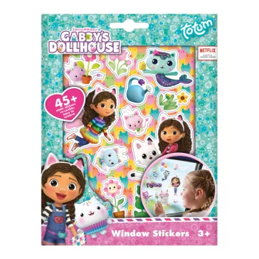 Gabi babaháza Sprinkle Party ablakmatrica szett