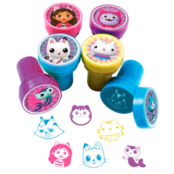 Gabi babaháza Cats nyomda szett 12 db-os