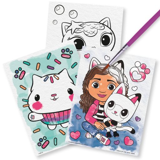 Gabi babaháza Cats kifestő szett