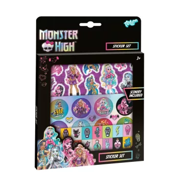 Monster High Dark matrica szett