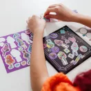 Monster High Dark matrica szett Monster High Dark matrica szett