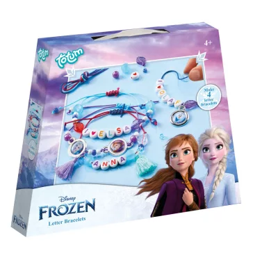 Disney Jégvarázs Destiny betűs karkötő készítő szett
