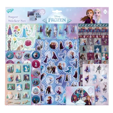 Disney Jégvarázs Adventure Super matrica szett játékkal