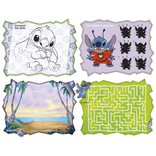 Disney Lilo és Stitch, A csillagkutya Extrovert Super matrica szett játékkal